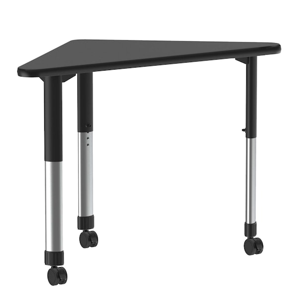HPL Collaborative Desk - Casters - Wing